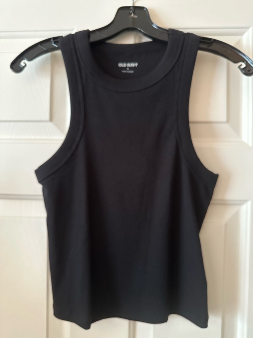 NWT Old Navy Black Ribbed Tank Top- Medium